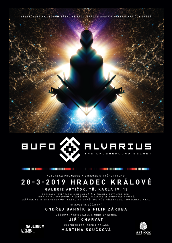 Bufo Alvarius - autorská projekce s diskuzí